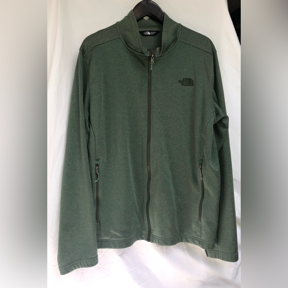 North Face zip top